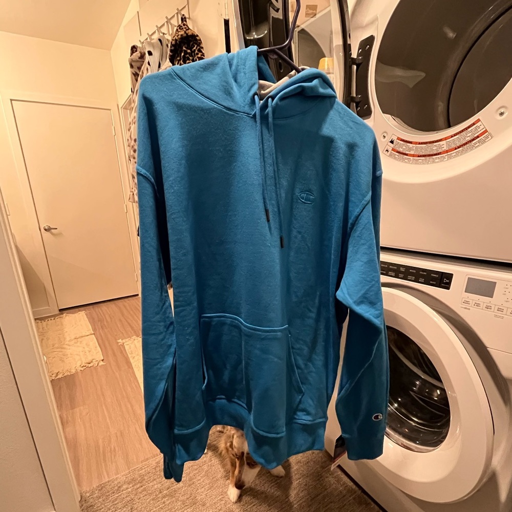NWT Champion Blue Hoodie